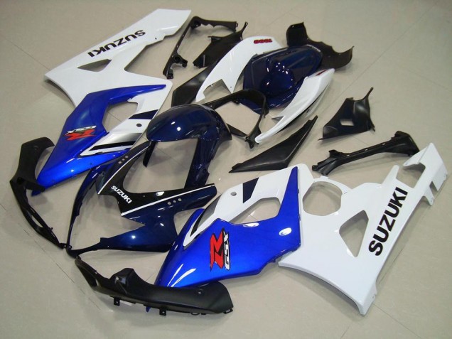 Discount 2005-2006 Blue White Black Suzuki GSXR 1000 Motorbike Fairing UK Discount 2005-2006 Blue White Black Suzuki GSXR 1000 Motorbike Fairing UK