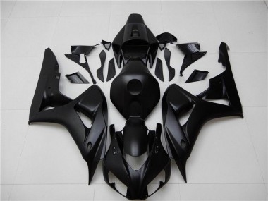 Discount 2006-2007 Matte Black Honda CBR1000RR Bike Fairing Kit UK
