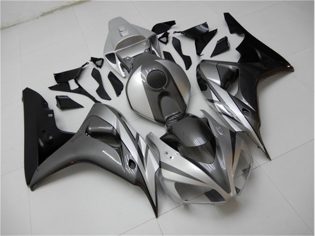 Discount 2006-2007 Black Silver Grey Honda CBR1000RR Motorcycle Bodywork UK Discount 2006-2007 Black Silver Grey Honda CBR1000RR Motorcycle Bodywork UK