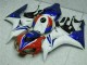 Discount 2006-2007 Blue White Honda CBR1000RR Motorbike Fairing Kits UK Discount 2006-2007 Blue White Honda CBR1000RR Motorbike Fairing Kits UK