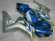 Discount 2006-2007 Blue Silver Honda CBR1000RR Motorcycle Fairings Kits UK Discount 2006-2007 Blue Silver Honda CBR1000RR Motorcycle Fairings Kits UK
