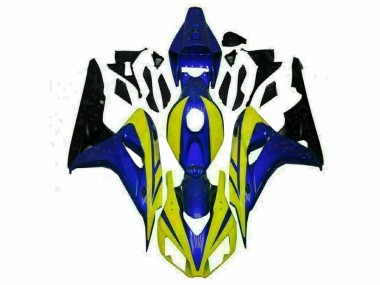 Discount 2006-2007 Blue Yellow Honda CBR1000RR Motorcycle Replacement Fairings UK