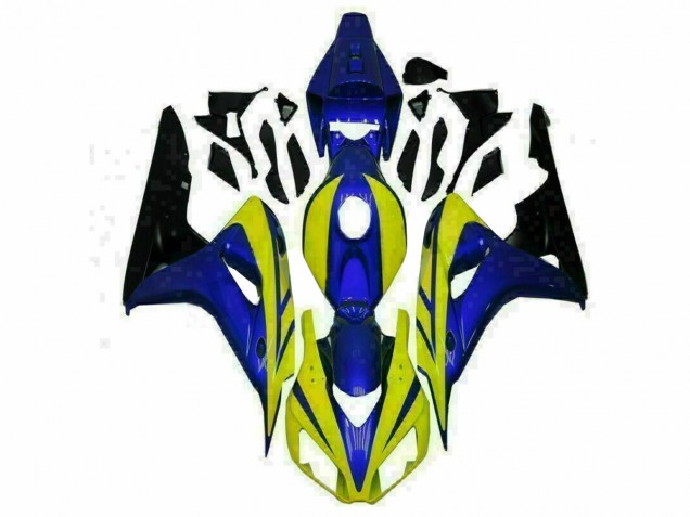 Discount 2006-2007 Blue Yellow Honda CBR1000RR Motorcycle Replacement Fairings UK