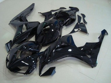 Discount 2006-2007 Glossy Black Honda CBR1000RR Bike Fairings UK