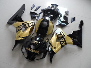 Discount 2006-2007 Gold Repsol Honda CBR1000RR Moto Fairings UK