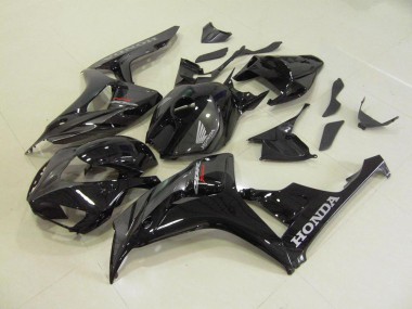 Discount 2006-2007 Black Silver Honda CBR1000RR Motorcyle Fairings UK