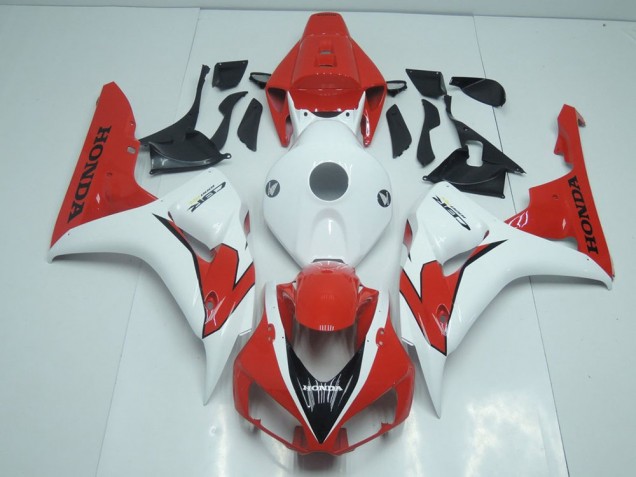 Discount 2006-2007 Orange Red and White Honda CBR1000RR Moto Fairings UK Discount 2006-2007 Orange Red and White Honda CBR1000RR Moto Fairings UK