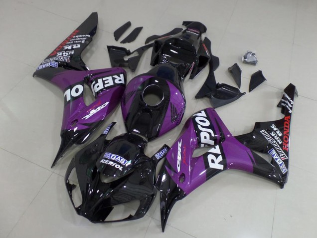 Discount 2006-2007 Purple Repsol Honda CBR1000RR Motorcyle Fairings UK