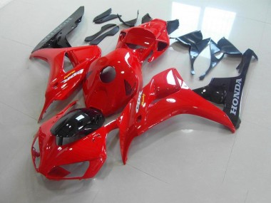 Discount 2006-2007 Red Honda CBR1000RR Motorcycle Fairings Kit UK