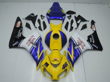 Discount 2006-2007 Yellow Nastro Honda CBR1000RR Motorcycle Fairings Kit UK
