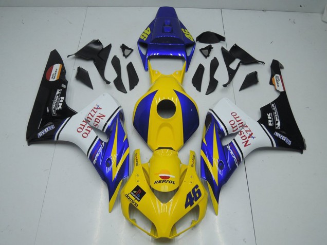 Discount 2006-2007 Yellow Nastro Honda CBR1000RR Motorcycle Fairings Kit UK Discount 2006-2007 Yellow Nastro Honda CBR1000RR Motorcycle Fairings Kit UK