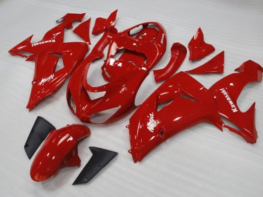 Discount 2006-2007 Red Kawasaki ZX10R Motorbike Fairings UK