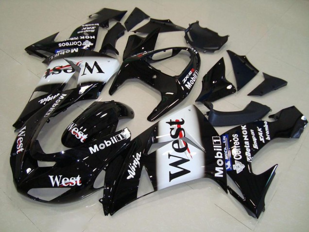 Discount 2006-2007 West Kawasaki ZX10R Motorbike Fairing UK Discount 2006-2007 West Kawasaki ZX10R Motorbike Fairing UK