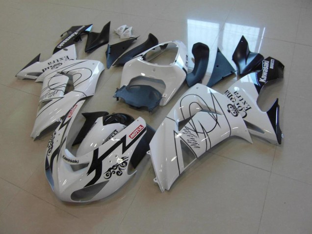 Discount 2006-2007 White Corona Kawasaki ZX10R Motor Fairings UK Discount 2006-2007 White Corona Kawasaki ZX10R Motor Fairings UK