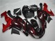 Discount 2006-2007 Red Flame Kawasaki ZX10R Motorcycle Fairings Kit UK