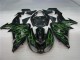 Discount 2006-2007 Black Green Flame Kawasaki ZX10R Motorcycle Fairing UK Discount 2006-2007 Black Green Flame Kawasaki ZX10R Motorcycle Fairing UK