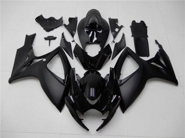 Discount 2006-2007 Matte Black Suzuki GSXR 600/750 Bike Fairings UK Discount 2006-2007 Matte Black Suzuki GSXR 600/750 Bike Fairings UK