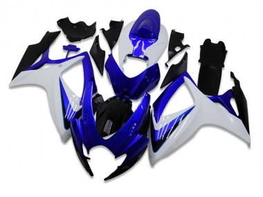 Discount 2006-2007 Blue White Suzuki GSXR 600/750 Motorbike Fairing UK