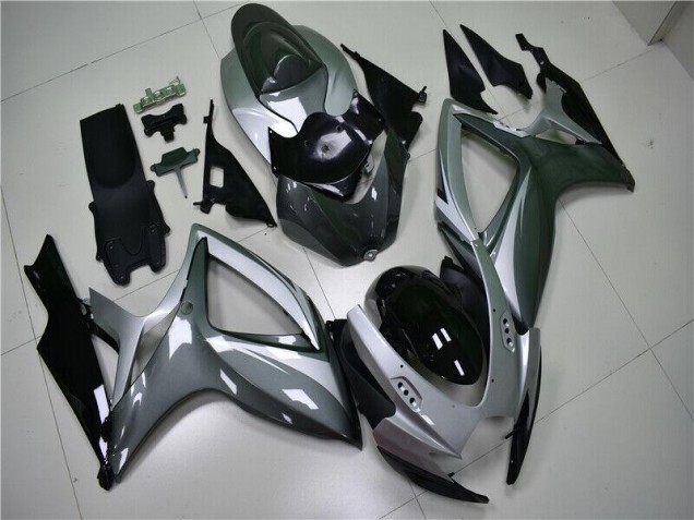 Discount 2006-2007 Silver Grey Suzuki GSXR 600/750 Motorcycle Replacement Fairings UK Discount 2006-2007 Silver Grey Suzuki GSXR 600/750 Motorcycle Replacement Fairings UK