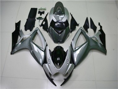 Discount 2006-2007 Silver Grey Suzuki GSXR 600/750 Motorcycle Replacement Fairings UK