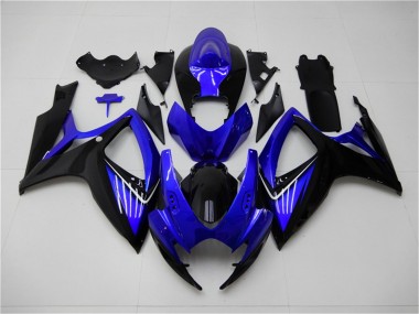 Discount 2006-2007 Blue Black Suzuki GSXR 600/750 Replacement Fairings & Bodywork UK