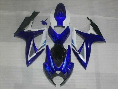 Discount 2006-2007 Blue White Suzuki GSXR 600/750 Bike Fairing UK