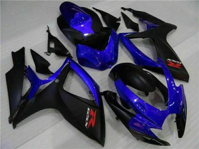 Discount 2006-2007 Blue Black Suzuki GSXR 600/750 Motorbike Fairing Kits UK Discount 2006-2007 Blue Black Suzuki GSXR 600/750 Motorbike Fairing Kits UK