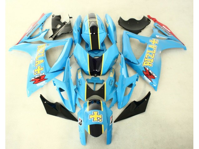 Discount 2006-2007 Blue Black Suzuki GSXR 600/750 Replacement Fairings UK Discount 2006-2007 Blue Black Suzuki GSXR 600/750 Replacement Fairings UK