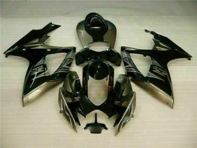 Discount 2006-2007 Black Grey Suzuki GSXR 600/750 Motorcycle Fairing Kits UK Discount 2006-2007 Black Grey Suzuki GSXR 600/750 Motorcycle Fairing Kits UK