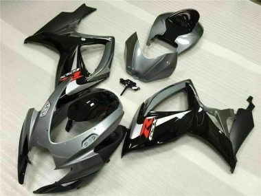 Discount 2006-2007 Silver Grey Suzuki GSXR 600/750 Motorcycle Fairing Kit UK