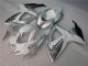 Discount 2006-2007 White Silver Suzuki GSXR 600/750 Bike Fairings UK