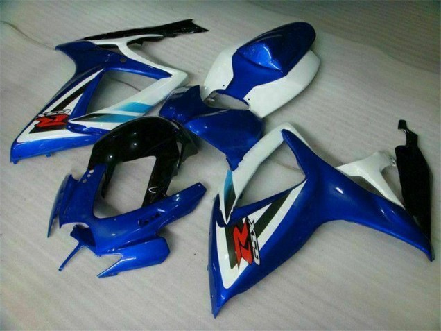 Discount 2006-2007 Blue White Suzuki GSXR 600/750 Bike Fairings UK Discount 2006-2007 Blue White Suzuki GSXR 600/750 Bike Fairings UK