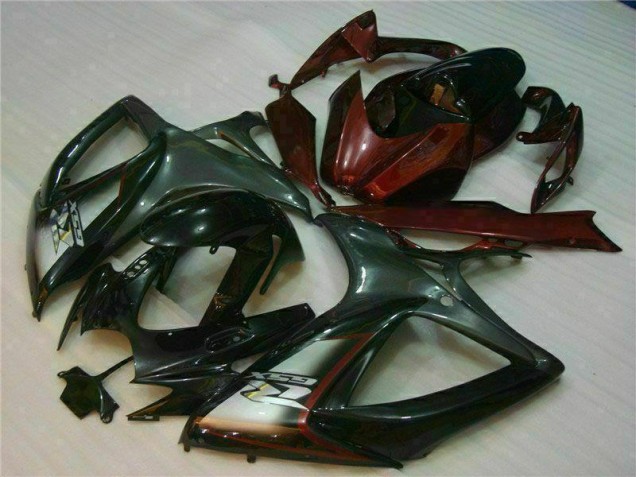 Discount 2006-2007 Black Red Suzuki GSXR 600/750 Motorcycle Fairings UK Discount 2006-2007 Black Red Suzuki GSXR 600/750 Motorcycle Fairings UK