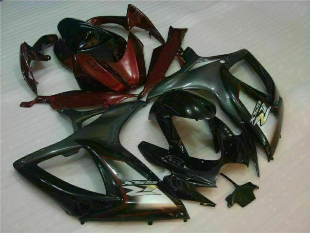 Discount 2006-2007 Black Red Suzuki GSXR 600/750 Motorcycle Fairings UK Discount 2006-2007 Black Red Suzuki GSXR 600/750 Motorcycle Fairings UK