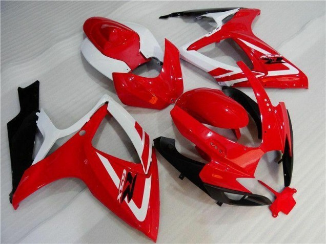 Discount 2006-2007 Red White Suzuki GSXR 600/750 Motorbike Fairing UK Discount 2006-2007 Red White Suzuki GSXR 600/750 Motorbike Fairing UK