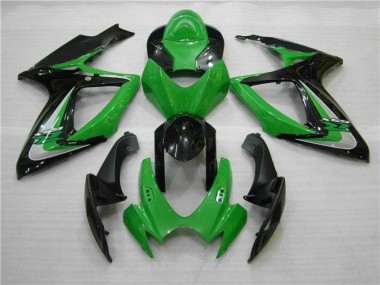 Discount 2006-2007 Green Suzuki GSXR 600/750 Motorbike Fairings UK