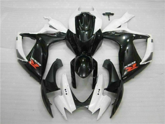 Discount 2006-2007 White Black Suzuki GSXR 600/750 Motorbike Fairing Kits UK Discount 2006-2007 White Black Suzuki GSXR 600/750 Motorbike Fairing Kits UK