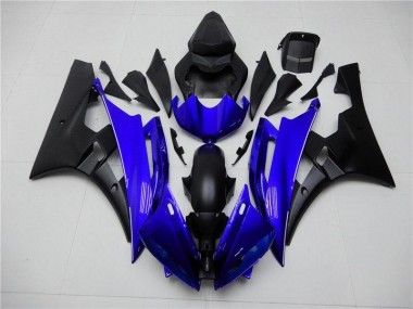 Discount 2006-2007 Blue Black Yamaha YZF R6 Motorcycle Replacement Fairings & Bodywork UK