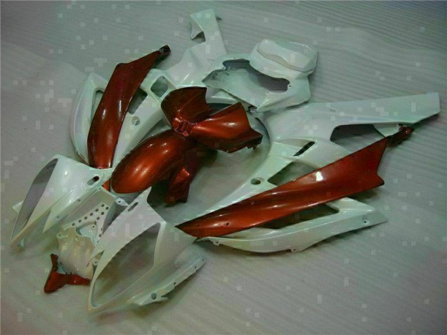 Discount 2006-2007 White Brown Yamaha YZF R6 Motorcylce Fairings UK Discount 2006-2007 White Brown Yamaha YZF R6 Motorcylce Fairings UK
