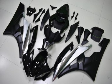 Discount 2006-2007 Silver Black Yamaha YZF R6 Bike Fairing UK