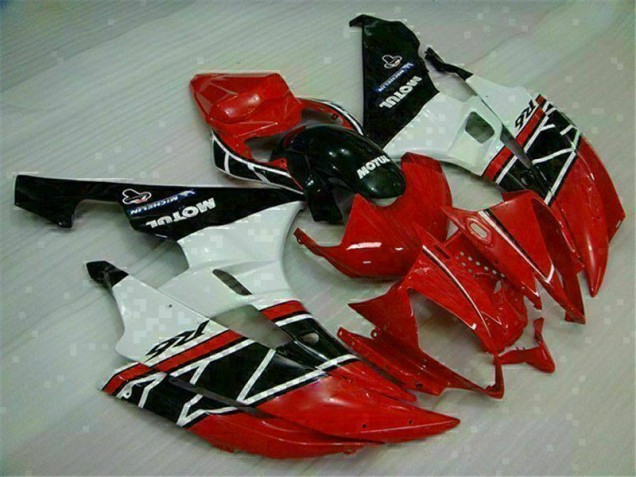 Discount 2006-2007 Red White Yamaha YZF R6 Motorcycle Fairings UK Discount 2006-2007 Red White Yamaha YZF R6 Motorcycle Fairings UK