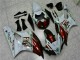 Discount 2006-2007 Brown White Yamaha YZF R6 Motorcycle Fairing Kit UK