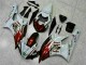 Discount 2006-2007 Brown White Yamaha YZF R6 Motorcycle Fairing Kit UK