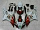 Discount 2006-2007 Brown White Yamaha YZF R6 Motorcycle Fairing Kit UK