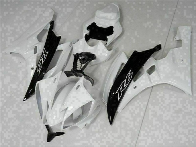 Discount 2006-2007 White Black Yamaha YZF R6 Bike Fairings UK Discount 2006-2007 White Black Yamaha YZF R6 Bike Fairings UK