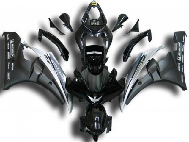 Discount 2006-2007 Black White Yamaha YZF R6 Replacement Fairings UK Discount 2006-2007 Black White Yamaha YZF R6 Replacement Fairings UK