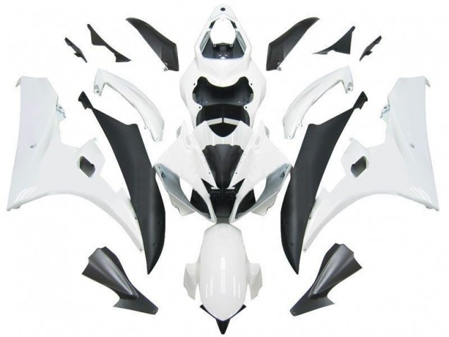Discount 2006-2007 White Black Yamaha YZF R6 Motorcycle Fairings UK Discount 2006-2007 White Black Yamaha YZF R6 Motorcycle Fairings UK