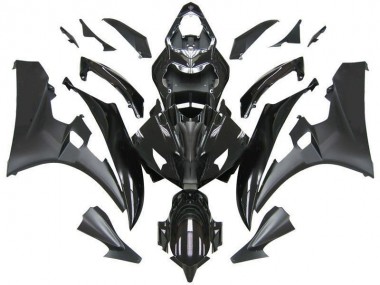 Discount 2006-2007 Contrast Black Yamaha YZF R6 Bike Fairings UK