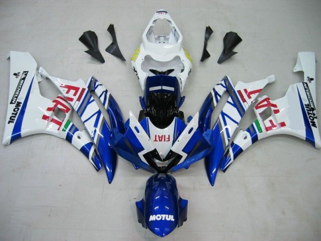 Discount 2006-2007 Blue White Motul Red Fiat Yamaha YZF R6 Motorcycle Fairings Kits UK Discount 2006-2007 Blue White Motul Red Fiat Yamaha YZF R6 Motorcycle Fairings Kits UK