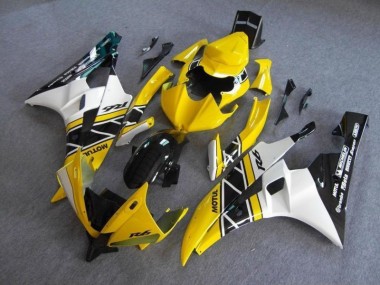 Discount 2006-2007 Yellow Black Yamaha YZF R6 Replacement Fairings UK